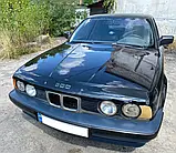 Дефлектор капота (мухобійка) на капот BMW 5 серії (34 кузов) 1988-1996, фото 3