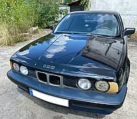 Дефлектор капота (мухобойка) на капот BMW 5 серии (34 кузов) 1988-1996