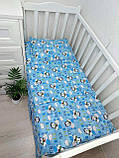 Комплект постільної білизни Qvatro Gold в дитяче ліжечко 120*60 см наволочка підковдра простирадло, фото 3