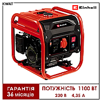 Генератор бензиновый инверторный 1100 Вт Einhell TC-IG 1100 4-х тактный 3600 об мин 230 В 50 Гц