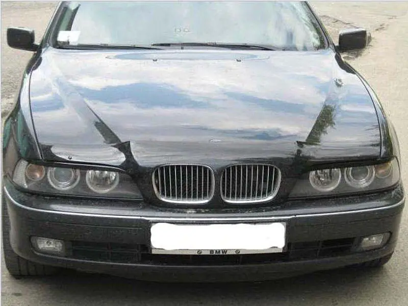 Дефлектор капота (мухобійка) на капот BMW 5 серії (39 кузов) 1995-2003