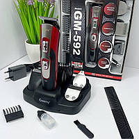 Аккумуляторная машинка для стрижки ProGemei GM 10 в 1 для дома Триммеры и машинки для волос и бороды mak