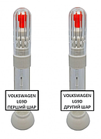 Реставраційний олівець - маркер від подряпин на автомобілі VOLKSWAGEN код LG9D (WEISS PERLMUTT) 24 мл