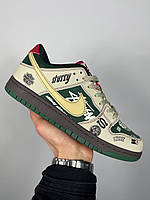 Мужские кроссовки Nike SB Dunk Low x Stussy 'BMW M3' найк данк кожа демисезон стусси