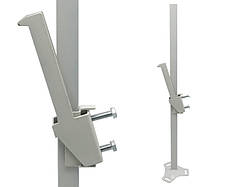 Кронштейн підлоговий регульований внутрішній для сталевих радіаторів Н-500мм