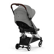 Коляска прогулянкова Cybex Coya Chrome Dark Brown Mirage Grey, фото 5