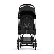 Коляска прогулянкова Cybex Coya Chrome Dark Brown Sepia Black, фото 4