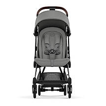 Коляска прогулянкова Cybex Coya Chrome Dark Brown Mirage Grey, фото 3