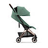 Коляска прогулянкова Cybex Coya Rosegold Leaf Green, фото 7