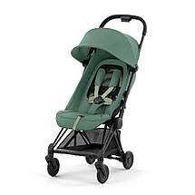 Коляска прогулянкова Cybex Coya Matt Black Leaf Green, фото 3