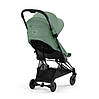 Коляска прогулянкова Cybex Coya Matt Black Leaf Green, фото 6