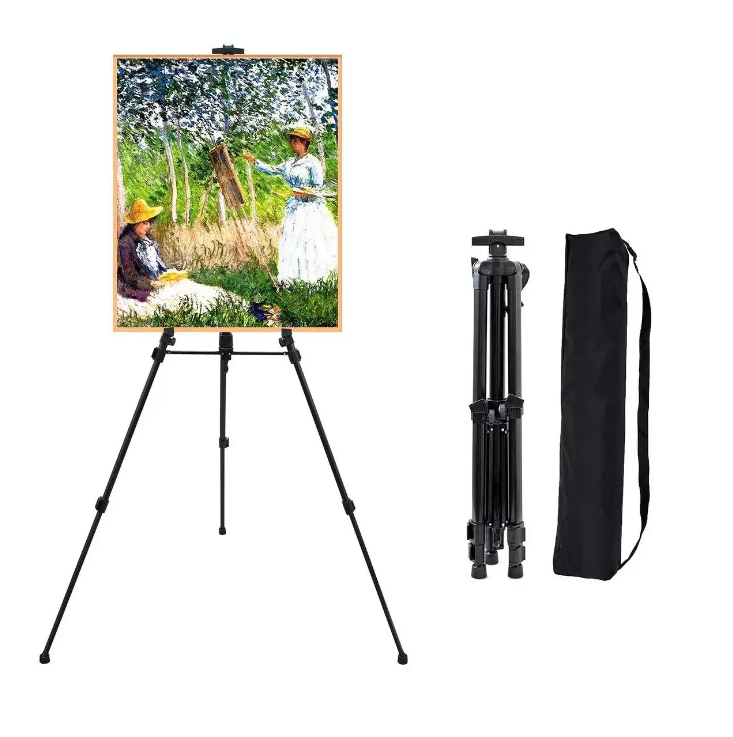 Мольберт тринога художній підлоговий складаний для малювання 90-120-160 см регульований, фото 1
