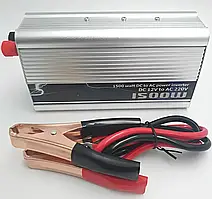 Інвертор автоперетворювач напруги 12-220 В 1500 Вт і USB-виходом 12 V 220 V 1500 W Power Inverter