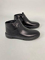 Мужские кожаные ботинки (8027-1з) 43 VZUTIK Черный (2000002530282)
