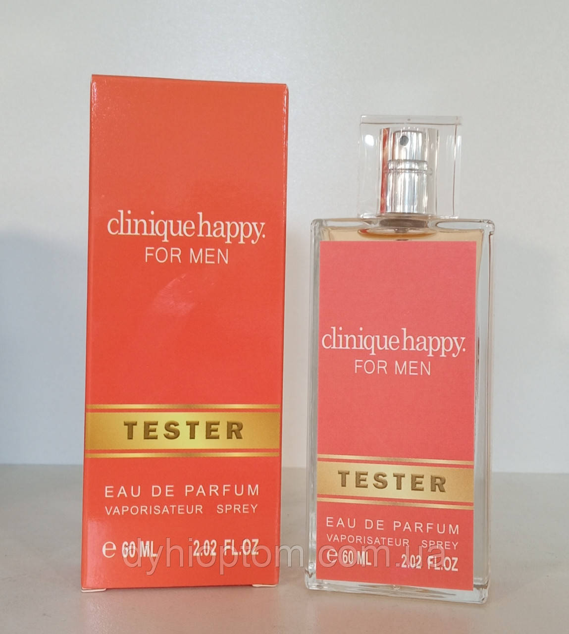 Тестер 60ml для чоловіків Clinique Happy For Men