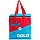 Термосумка, сумка-холодильник 32х20х35 см 22 л Sannen Cooler Bag Червоно-синя DT4244, фото 2