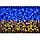 Патріотична гірлянда штора Прапор України 3х2м 160 LED, фото 2