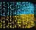 Патріотична гірлянда штора Прапор України 3х2м 160 LED, фото 3