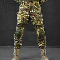 Штаны ЗСУ с наколенниками Marrakesh G3 мультикам (S - XXL) рип стоп Тактические мужские военные брюки
