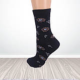 Шкарпетки жіночі КВМ класика Ромашки, 23-25 (38-40),12 пар, фото 2