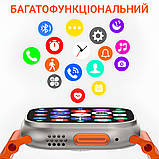 Смарт годинник водонепроникний SmartX8 Ultra для чоловіків і жінок / дзвінки (Android, iOS), фото 5