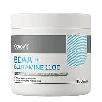 Аминокислоты OstroVit BCAA + Glutamine (150 капс)