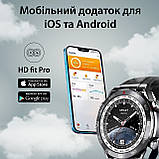Смарт годинник SmartX X5Max чоловічий / дзвінки (Android, iOS) +2 ремінці, фото 4