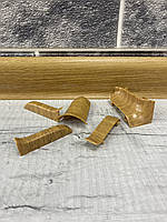 Плінтус 'Комфорт' дуб темний, 23,2 мм x 60 мм x 2500 мм.