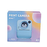 Фотоапарат дитячий акумуляторний для фото та відео Full HD, камера миттєвого друку Yimi X17, фото 3
