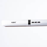 Випрямляч для волосся керамічний з плаваючими пластинами, стайлер для вирівнювання та завивки VGR V-522, фото 8