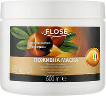 Владіком Flose з Аргановою олією Маска поживна для пошкодженого та сухого волосся 500 мл (Оригінал)