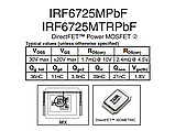 IRF6725 / 6725 / IRF6725MTRPBF - N-channel Power MOSFET, фото 4