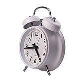 Годинник будильник Clock на батарейці АА настільний годинник з будильником, фото 2