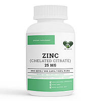 Цинк (zink) цитрат 25 мг 200 капс. Envie Lab