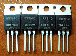 IRF840 - N-Channel Power MOSFET 500V 8A TO-220