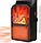 Портативний нагрівач з пультом Flame Heater (500 Вт) Економний, фото 2