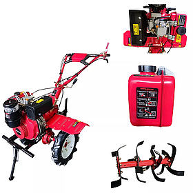 Культиватор дизельний Forte 1050-3 NEW колеса 10", 300 мм, 6.5 к.с