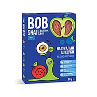 Натуральные Яблочно-Черничные Конфеты ТМ BOB SNAIL (УЛИТКА БОБ) 60 г