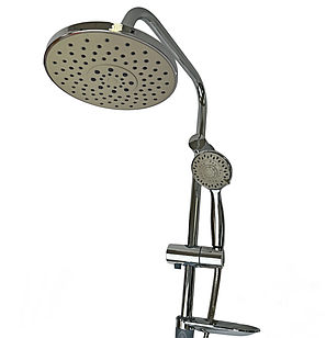 Душова система ISTANBUL ROBOT з верхнім душем на один режим та ручною лійкою на три режими