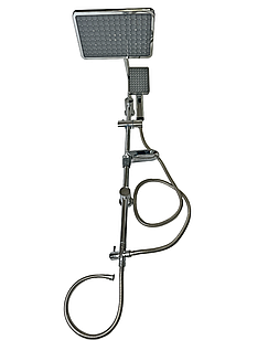 Душова система LONDRA ROBOT з верхнім душем та ручною лійкою на два режими