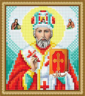 Алмазная вышивка " Икона Святой Николай Чудотворец " религия бог полная выкладка мозаика 5d наборы 16x20 см