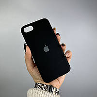 Силіконовий чохол на iPhone 7 / 8 / SE 2020 Full із закритим низом Black (18)