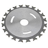 Диск пильний по дереву ланцюговий RIAS 110х20 мм для болгарки з твердосплавними напайками (3_04482), фото 3