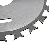 Диск пильний по дереву ланцюговий RIAS 110х20 мм для болгарки з твердосплавними напайками (3_04482), фото 5