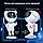 Нічник проєктор зоряного неба ВЕЛИКИЙ Космонавт — лазерний світильник проєктор астронавт із пультом, фото 6