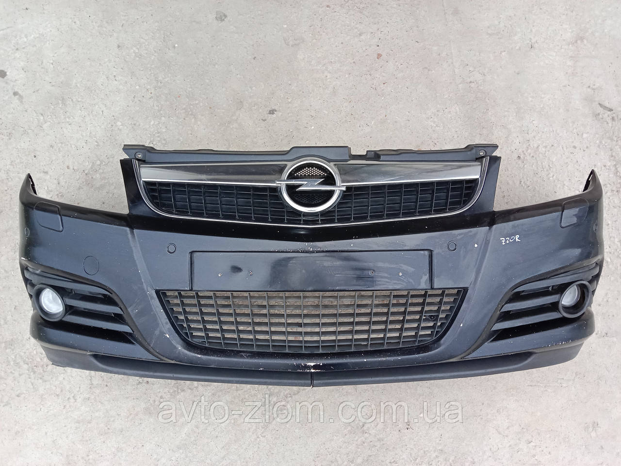 Передний Бампер Opel Vectra C, Опель Вектра Ц. Рестайлинг. Комплектный ...