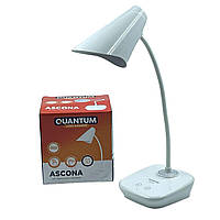 Настольная лампа сенсорная Quantum QM-TL1030-4000K ASCONA LED  3W 200lm LED USB 5V CH