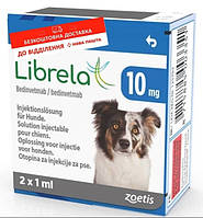 Либрела 10 мг раствор для инъекций при остеоартрите у собак (2 фл × 1 мл)