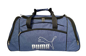 Спортивна дорожня сумка 63*32*27 см синій