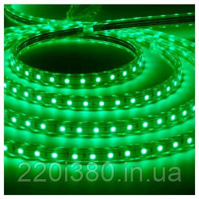 Стрічка LED LS704/LED-RL 60SMD(3528)/m 220V, 4.4 W/m 12*7mm RGB IP68, min 100m